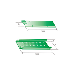 ZBQQJ-P阻燃托盤(pán)式橋架